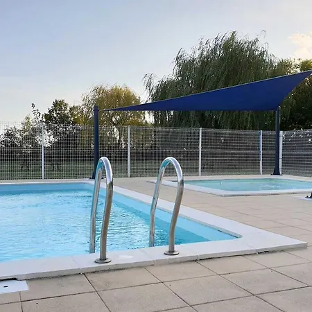 Mobil-home 6 Pers Avec Terrasse à Chaillé-les-marais - Api-1-52-499 Parque de Campismo Chaille-Les-Marais
